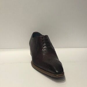 Duca shoes burgundy oxford point toe Atalian